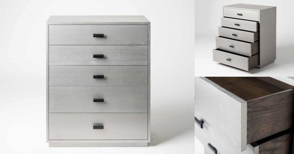 Bespoke Furniture | Silvered Chest of Drawers | Interior Designers